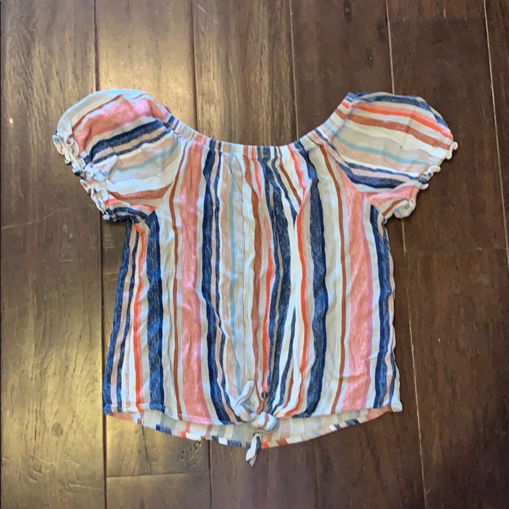 Gypsies & Mooddust striped top
